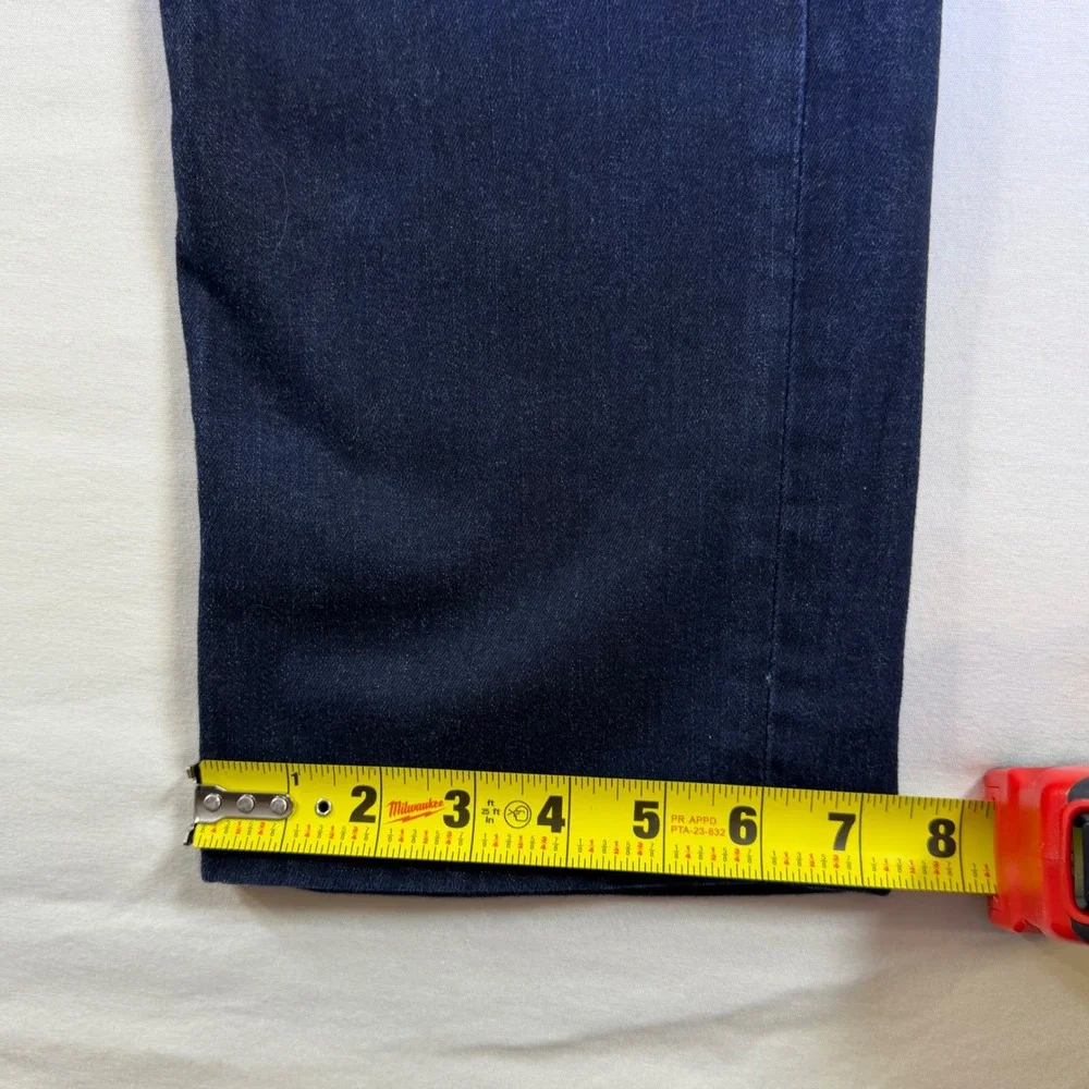 Banana Republic Traveler Slim Fit Jeans Mens 34x34 Dark‎ Wash Indigo Denim Pants